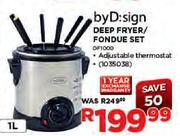 by:Dsign Deep Fryer/Fondue Set
