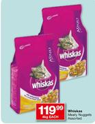 Whiskas Meaty Nuggets Assorted-4kg Each