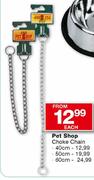 Pet Shop Choke Chain-60cm Each