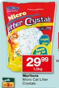 Marltons Micro Cat Litter Crystals-1.5kg
