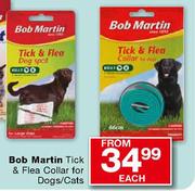 Bob Martin Tick & Flea Collar For Dogs/Cats-Each