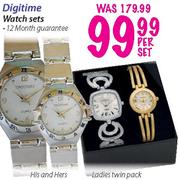 Digitime Watch Set-Per Set