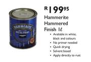 Hammerite Hammered Finished-1l