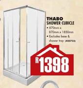 Thabo Shower Cubicle-870mmx870mmx1850mm