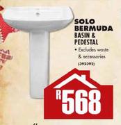 Solo Bermuda Basin & Pedestal