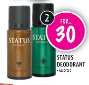 Status Deodorant-2's