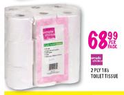 Simple Choice 2-Ply Toilet Tissue-18's