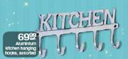 Aluminium Kitchen Hanging Hook Assorted-Each
