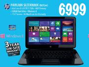 HP Pavilion Sleekbook(B013ei)