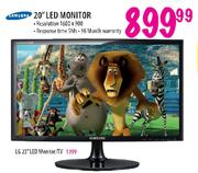 Samsung LED Monitor-20"