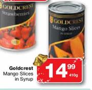 Goldcrest Mango Slices In Syrup-410g