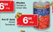 Pot O' Gold Diced Tomatoes-400g