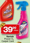 Vanish Power O2 Carper Care-500ml