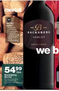 Backsberg Merlot-750ml