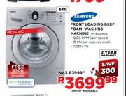 Samsung Front Loading Deep Foam Washing Machine-6Kg