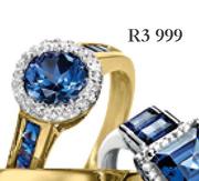 9ct Gold And Diamonds With Emeralds And Sapphires
