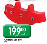 Children's See-Saw-Each