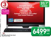 Packard Bel 20.1" All-In-One PC Non Touch(OTS3720)-Each
