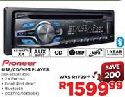 Pioneer USB / CD / MP3 Player (DEH-4450BT/4550)