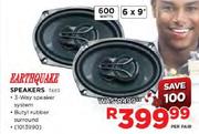 Earthquake Speakers (T693)-6x9" Per Pair