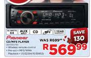 Pioneer CD/MP3 Player (DEH1350/155)
