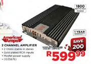 2 Channel Amplifier-1800W