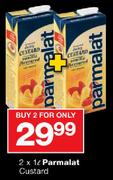 Paramat Custard - 2 x 1 Ltr
