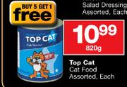 Top Cat Cat Food - 820gm