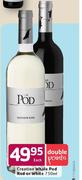 Creation Whale Pod Red Or White-750ml Each