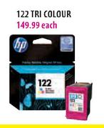 HP 122 Tri Colour Each