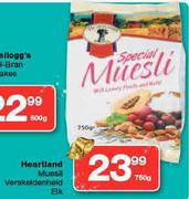 Heartland Muesli Verskeidenheid-750g Elk