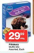 Pillsbury Muffin Mix Assorted-450g Each