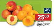 Yellow Cling Peaches,Nectarines Or Dessert Peaches-2x900g Per Pack