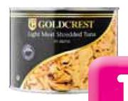 Goldcrest Shedded Tuna In Brine Or Oil-1.7Kg