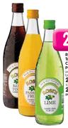 Roses Tonic,Lime Cordial & Passion Fruit-750Ml