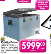 Camp Master 45L Fridge/Freezer-Each  + Free Insulation Cover