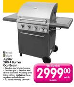 Terrace Leisure Jupiter 200 4 Burner Gas Braai-Each