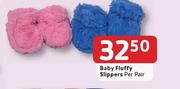 Baby Fluffy Slippers-Per Pair