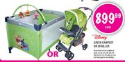 Disney Green Campcot Or Stroller-Each