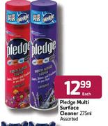 Pledge Multi Surface Cleaner Assorted-275ml Each