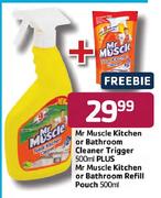 Mr Muscle Kitchen Or Bathroom Cleaner Trigger-500ml