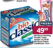 Bio Classic Washing Powder Triple Action-1.5kg
