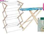 Deluxe Ironing Board Or Clothes Dryer-Each
