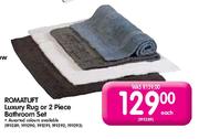 Romatuft Luxury Rug Or 2 Piece Bathroom Set-Each