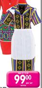 Ethnix Shwe-Shwe 3 Piece Overall Set 
