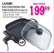 Logik Non-Stick Frying Pan Plus Glass Lid (RS-082421)