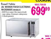Russell Hobbs Mirror Finish Electronic Microwave(RHMM20)-20Ltr