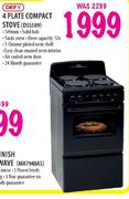 Defy 4 Plate Compact Stove(DSS509)