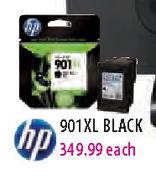 HP 901XL Black-each