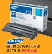 Samsung MLT-D105S Black Toner Std Yield-each